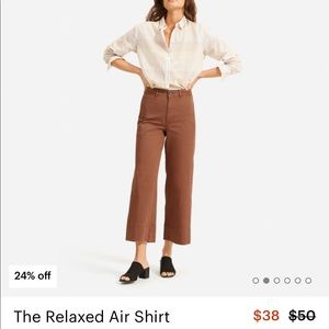 Everlane - Relaxed Air Shirt - Size 4